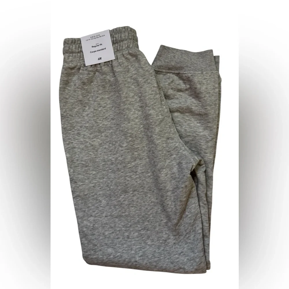 H+M Gray Jogger Sweatpants.  Size-X-Small regular fit